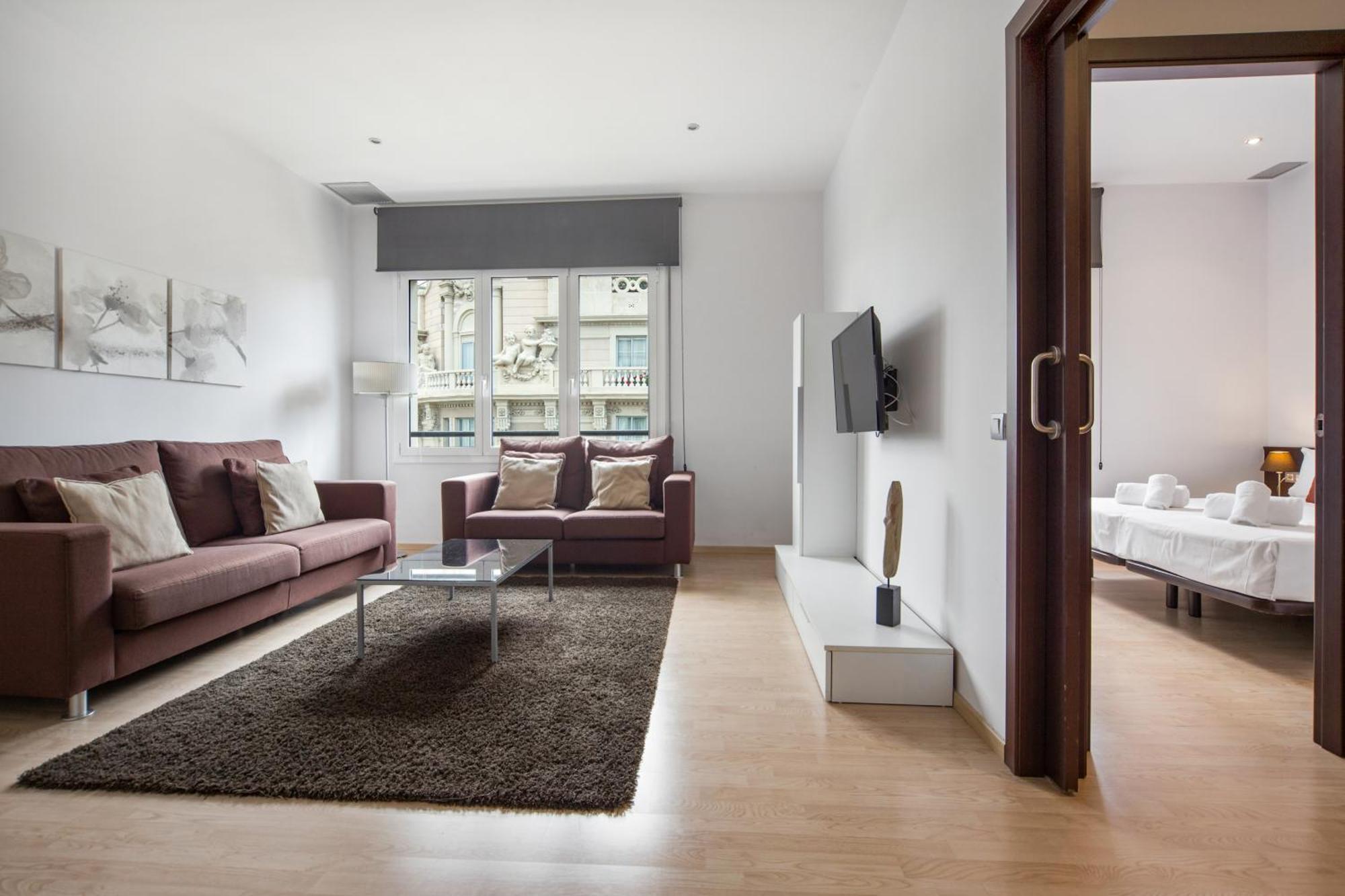 Fisa Rentals Gran Via Apartments Barcelona Eksteriør billede
